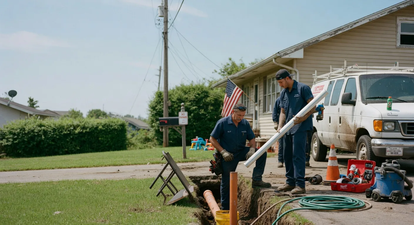 Sewer Line Inspection in Monson, MA